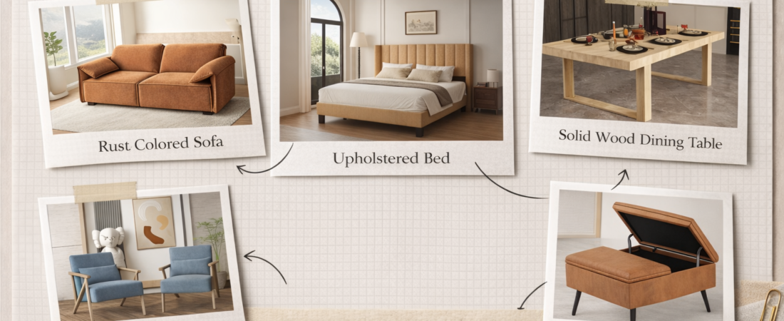 My 5 Go-To Amazon Furniture Pieces for AirBNBs Between $200 and $500